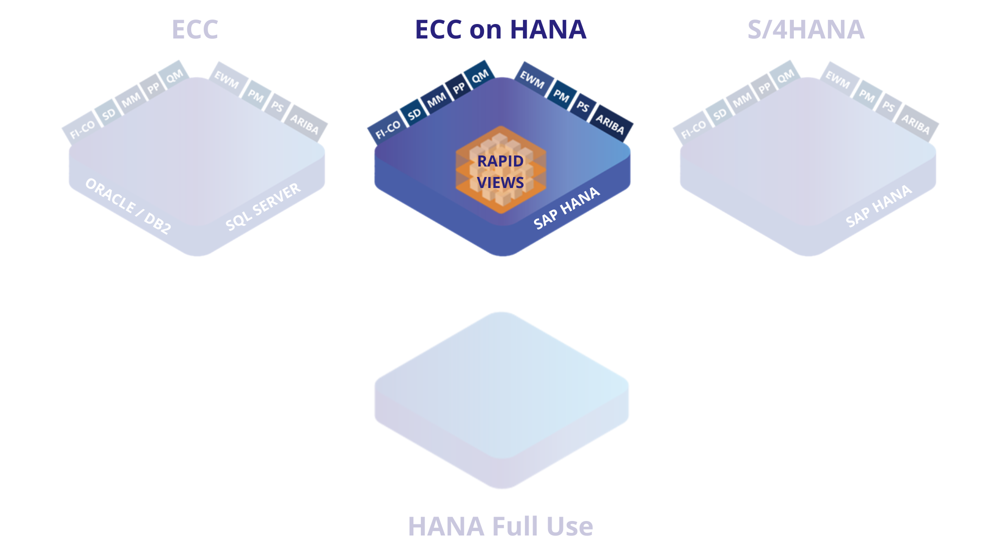 Références RapidViews ECC on HANA