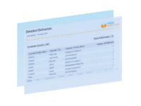 Rapport suivi des livraisons RapidViews SD