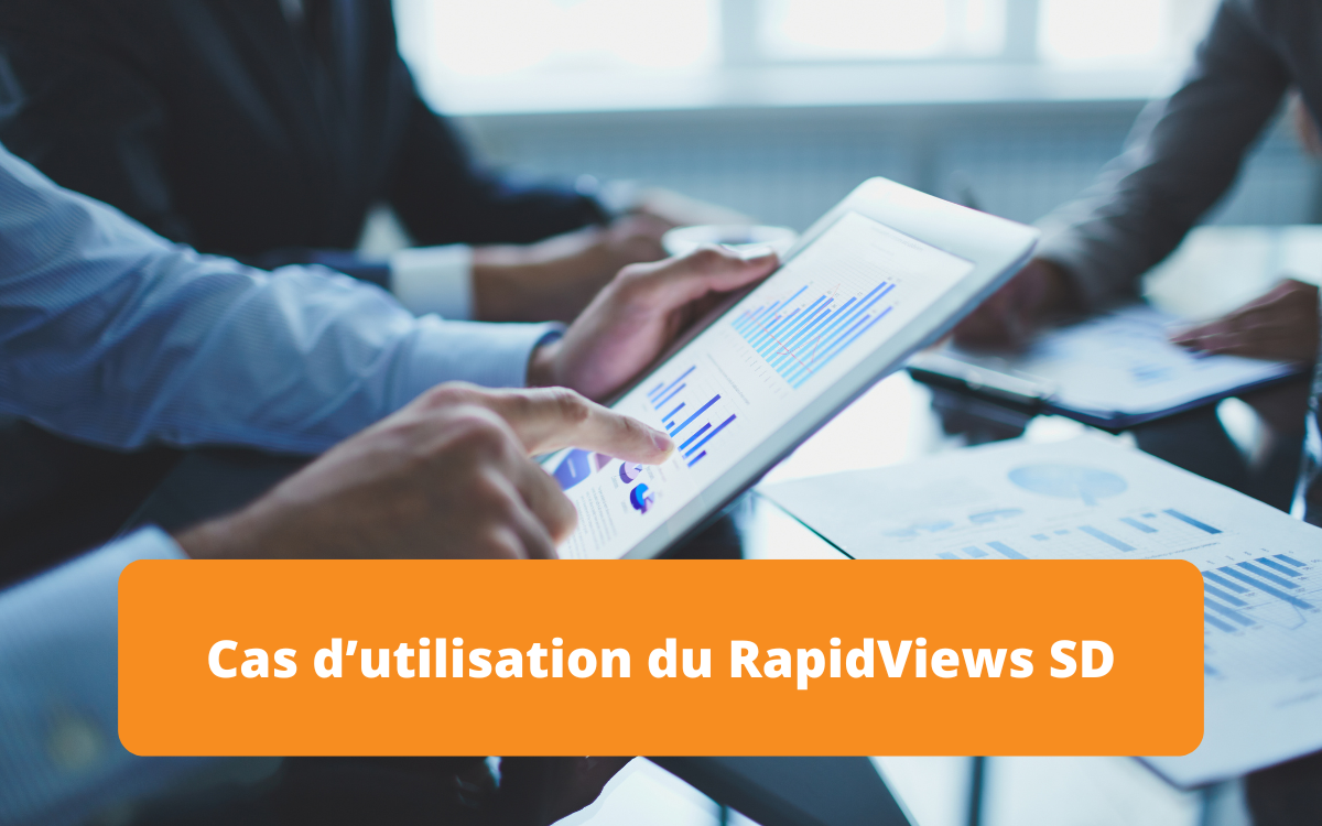 Étude de cas démontrant l'utilisation de RapidViews SD pour créer des rapports opérationnels "Order-to-Cash", intégrant toutes les données du flux SD : commande, livraison et facturation.