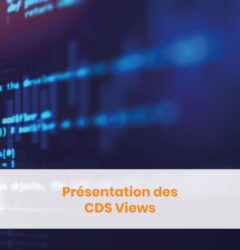 Présentation des CDS Views