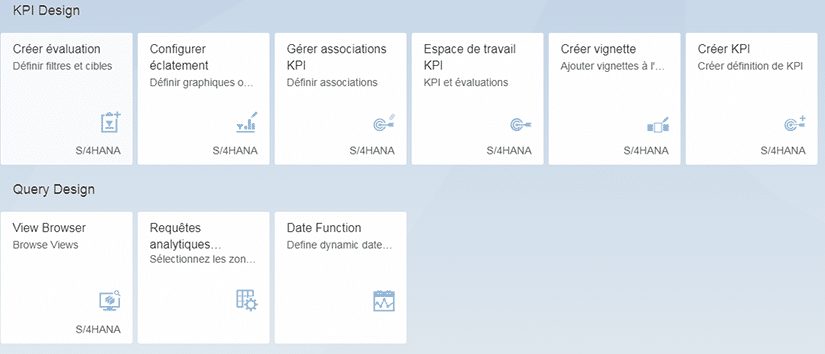 Query Design et KPI Modelling Tool