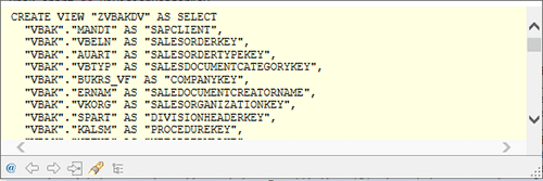 SQL View