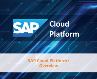 SAP Cloud Platform Overview