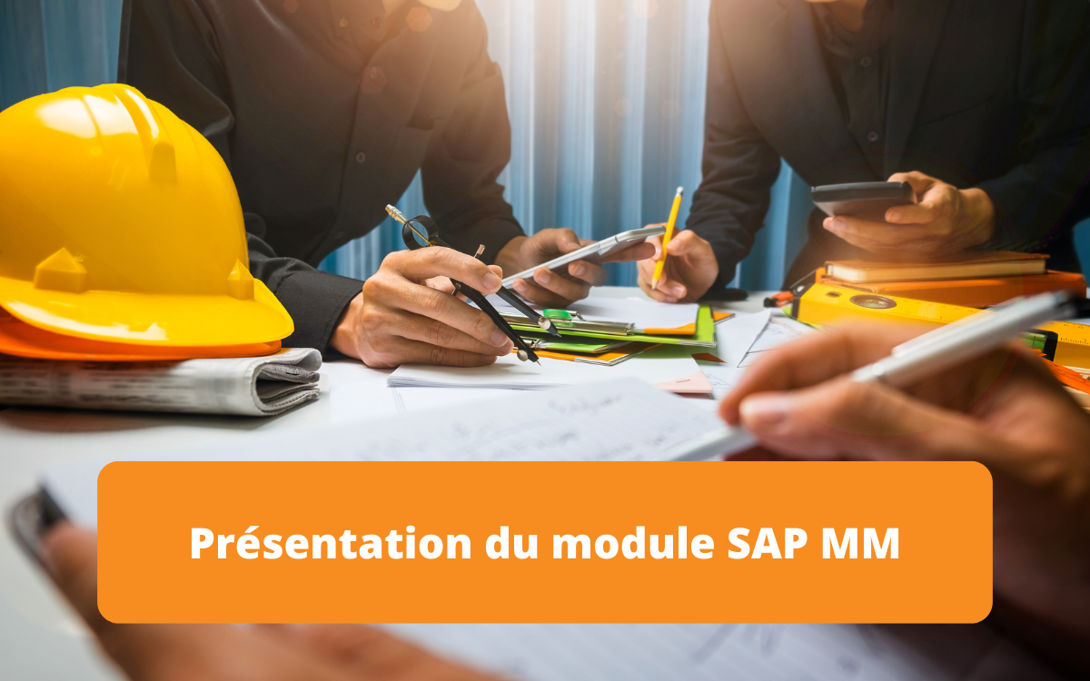 Présentation du module SAP MM, conçu pour la gestion des matériaux dans les processus d'approvisionnement et d'inventaire.