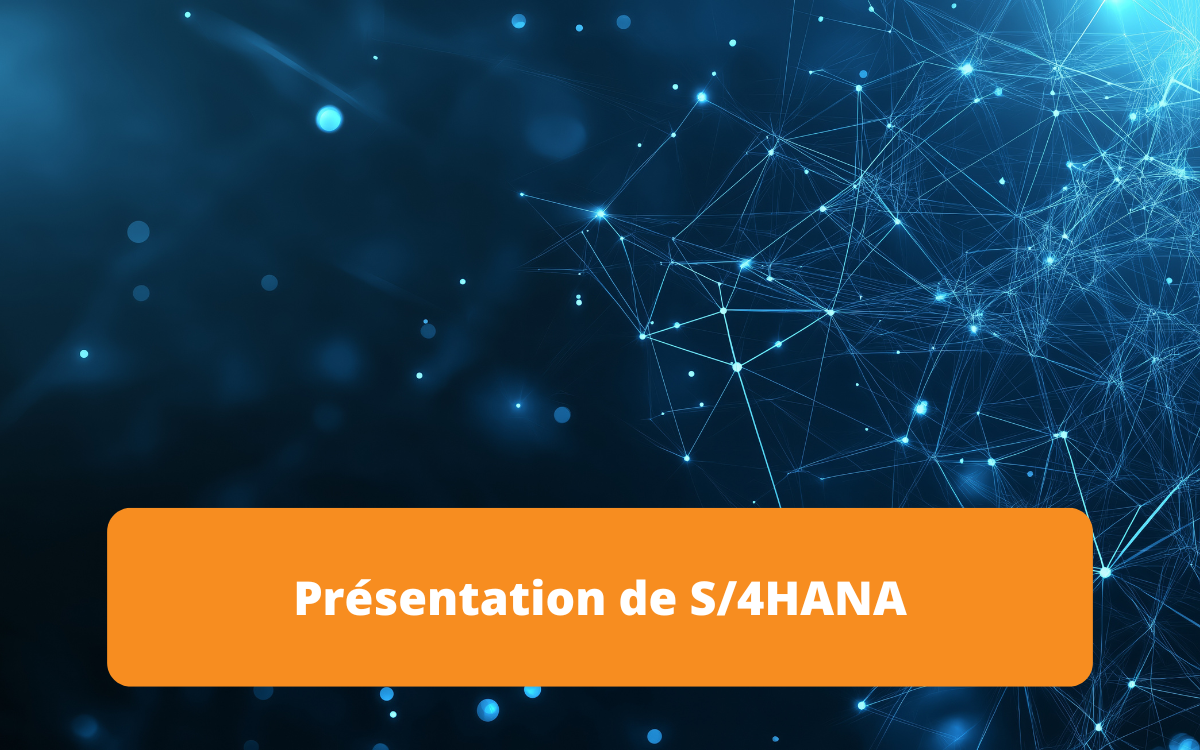 Introduction à SAP S/4HANA, un système ERP intelligent conçu pour simplifier les processus métier, améliorer l'efficacité et favoriser la transformation numérique.