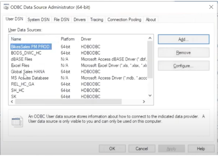 Compatibilité SAP DWC Power BI