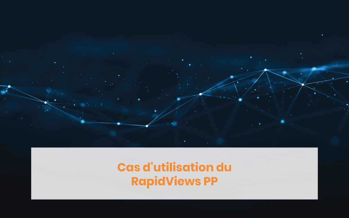 Cas d'utilisation du RapidViews PP