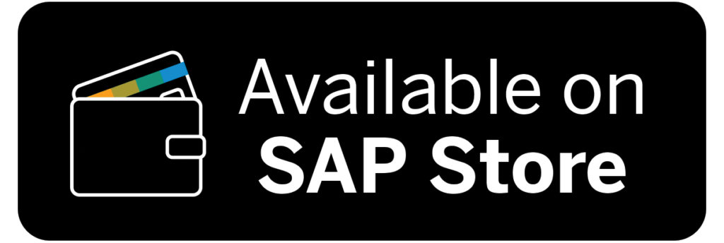 Available on SAP Store