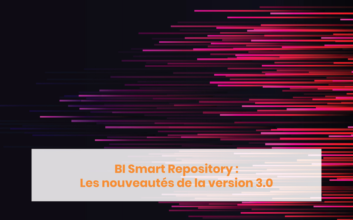 Nouveautés BI Smart Repository - Affiche Blog