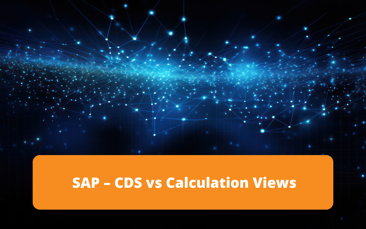 Comparaison entre les vues SAP CDS (Core Data Services) et les vues de calcul, expliquant leurs différences et cas d'utilisation pour la modélisation des données dans SAP HA