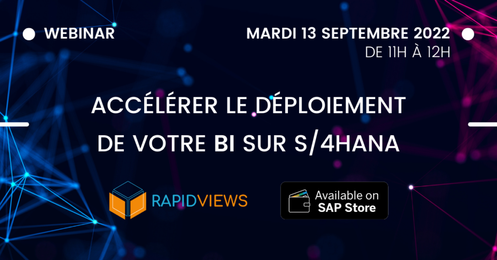 Affiche webinar Rapidviews 13/09