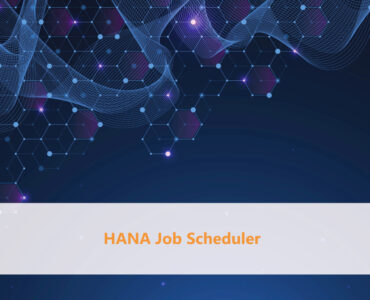 Affiche article de blog - HANA Job Scheduler
