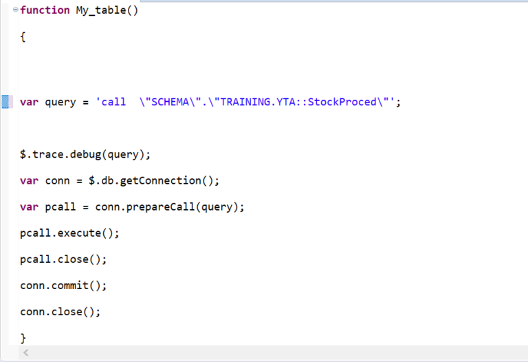 HANA Job Scheduler Une fonction du SAP HANA Studio