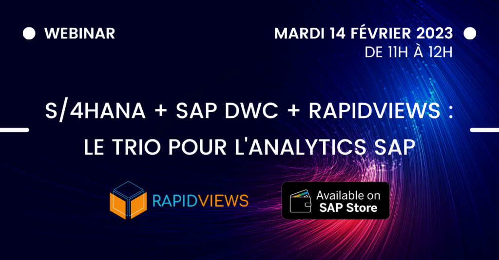 Affiche Webinar RapidViews 14/02/2023