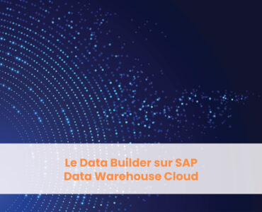 Blog RapidViews - Data Builder sur SAP Data Warehouse Cloud