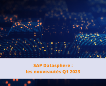 SAP Datasphere nouveautés 2023
