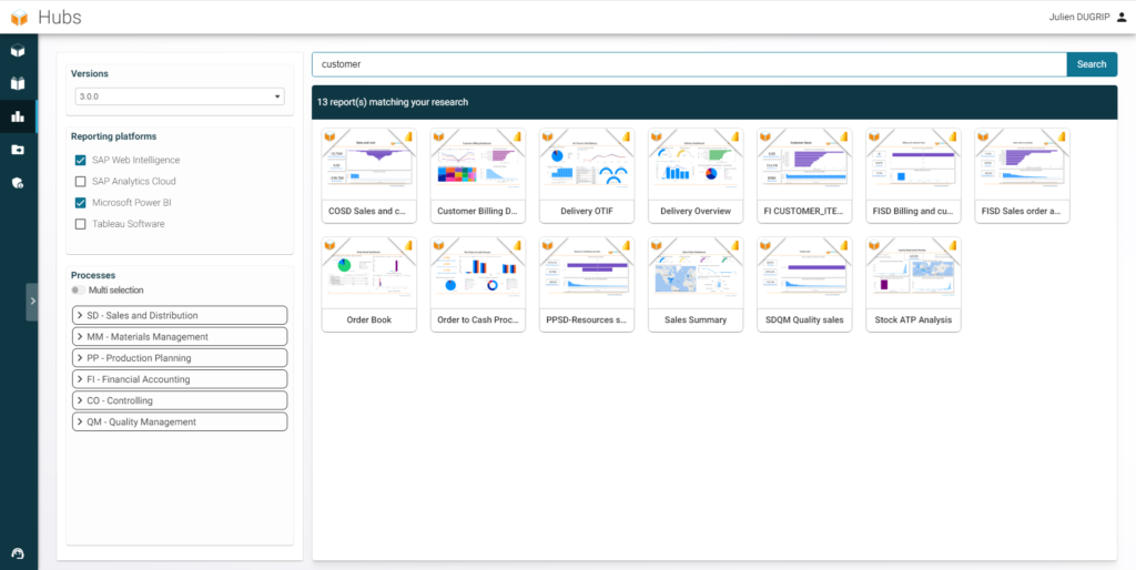 Analytics Hub RapidViews