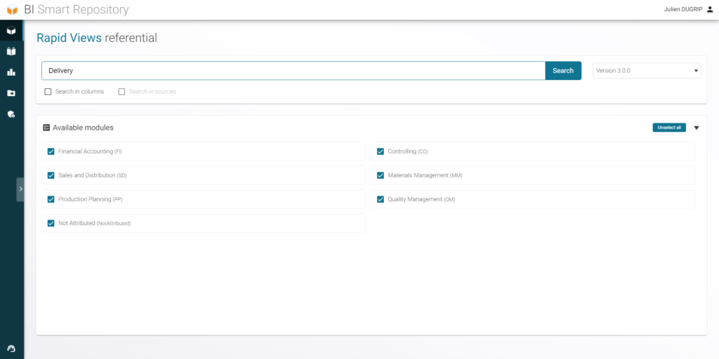 Data Search Overview RapidViews