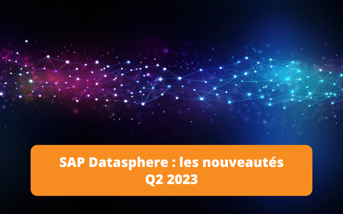 Présentation des nouveautés de SAP Datasphere pour le deuxième trimestre 2023, mettant en avant les nouvelles fonctionnalités et améliorations apportées à la plateforme.