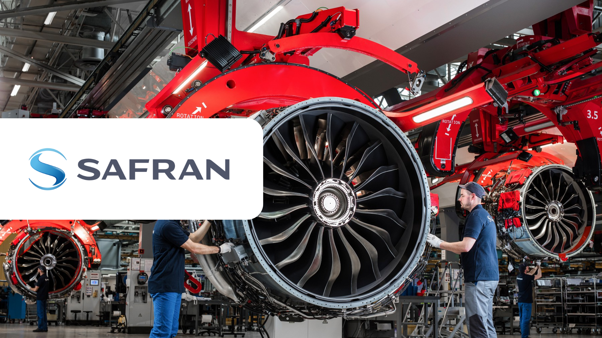 Image du cas client Safran, exploitant RapidViews pour ses données SAP.