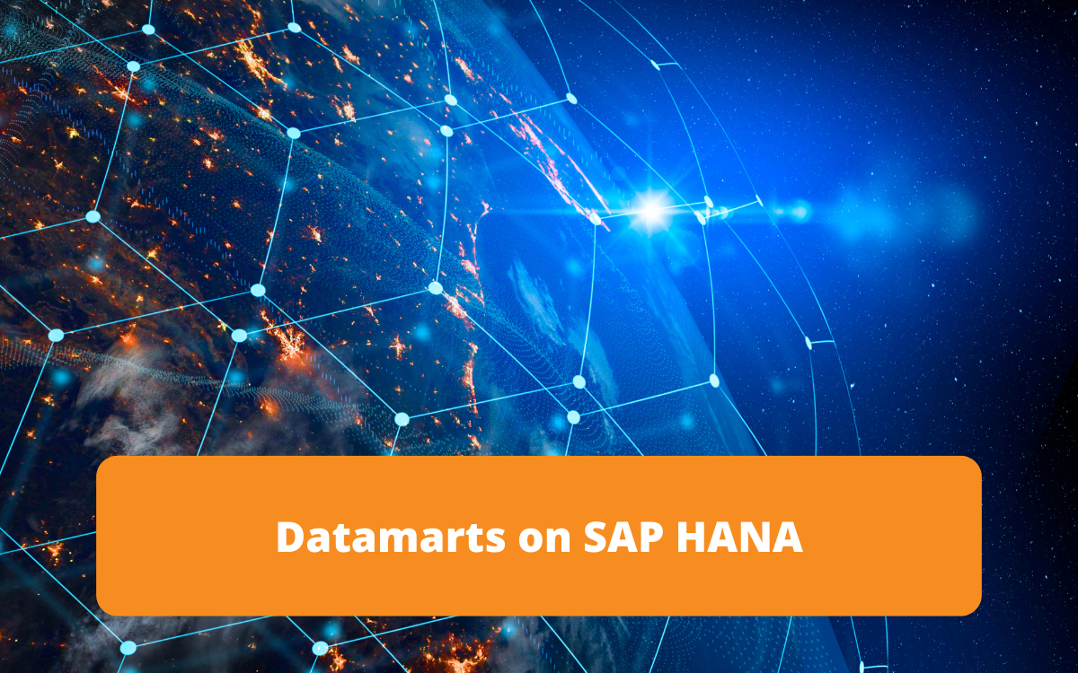 Explanation of Datamarts in SAP HANA, optimizing data storage and query performance for real-time analytics.