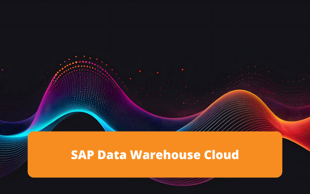 Overview of SAP Data Warehouse Cloud, highlighting its capabilities in data storage, management, and integration for business analytics in a cloud-based environment.
