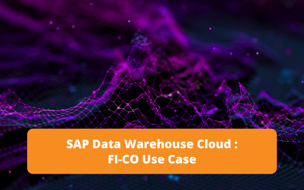 Use case of SAP Data Warehouse in FI/CO, illustrating more efficient management of financial and controlling data.