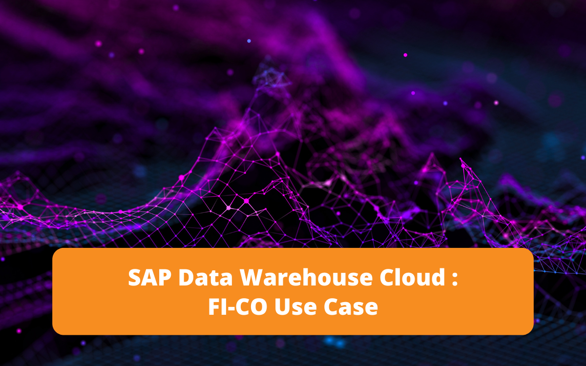 Use case of SAP Data Warehouse in FI/CO, illustrating more efficient management of financial and controlling data.