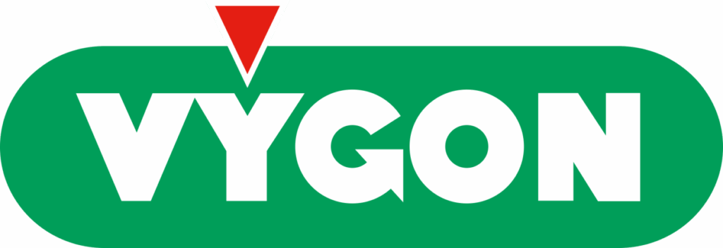 Le logo du groupe Vygon reflète l'excellence dans le secteur médical, avec une identité visuelle forte incarnant l'innovation technologique et l'engagement envers la qualité et la sécurité des soins.