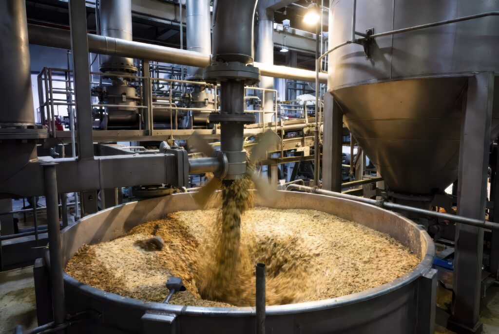 Ligne de production et de transformation agroalimentaire automatisée pour le groupe LDC.