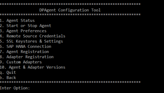 Configuration du DPA étape 3